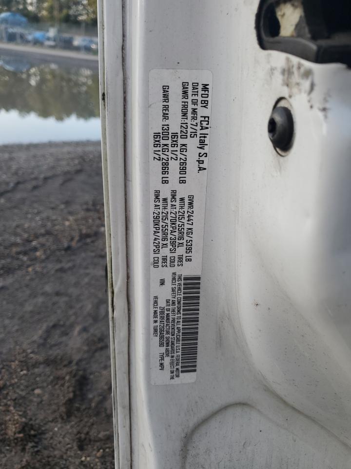 2016 Ram Promaster City VIN: ZFBERFAT2G6A96590 Lot: 64483145