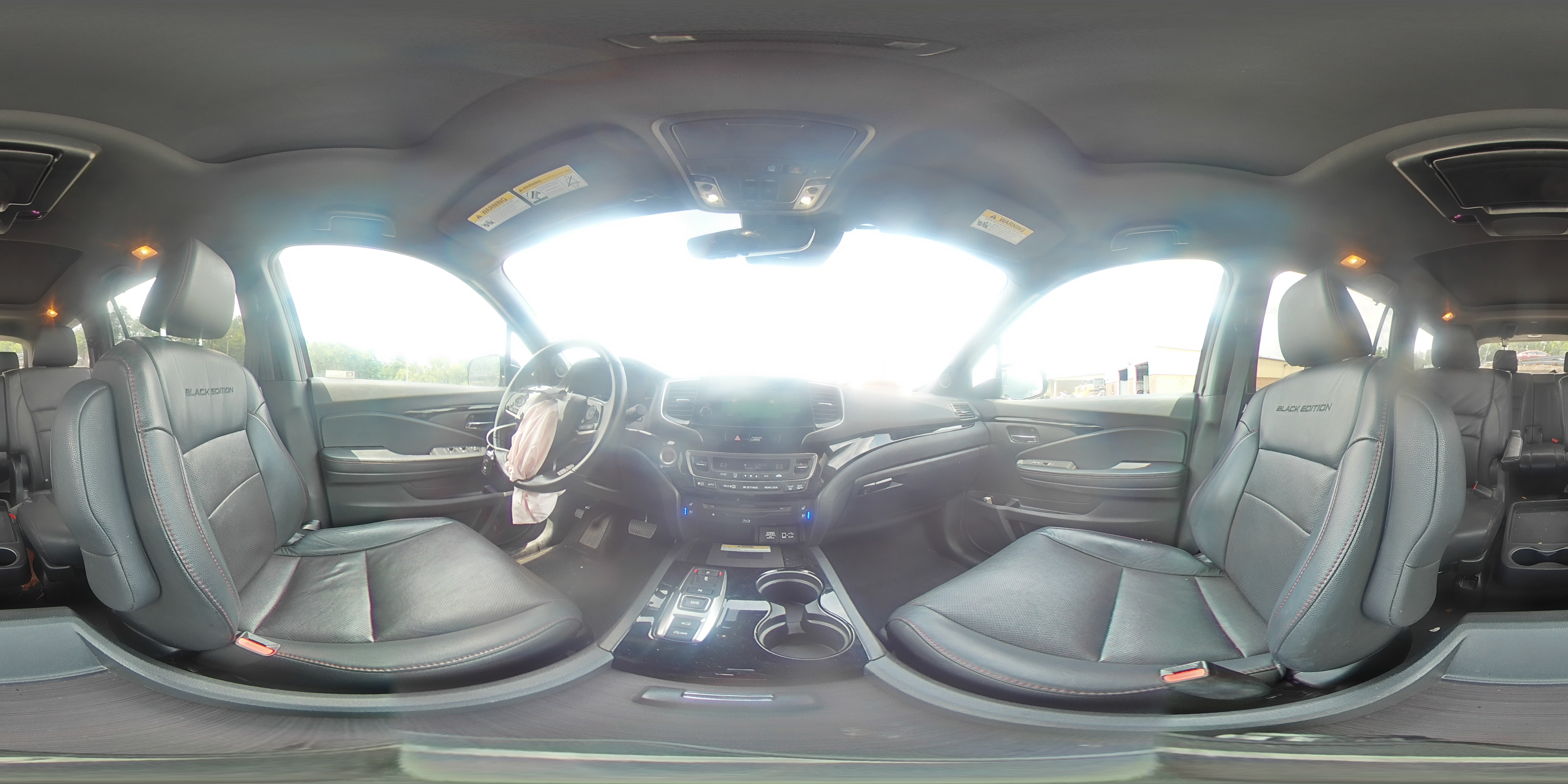 2022 Honda Pilot Black VIN: 5FNYF6H73NB043603 Lot: 63926655