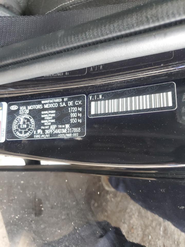 2021 Kia Forte Ex VIN: 3KPF54AD3ME317868 Lot: 64573635