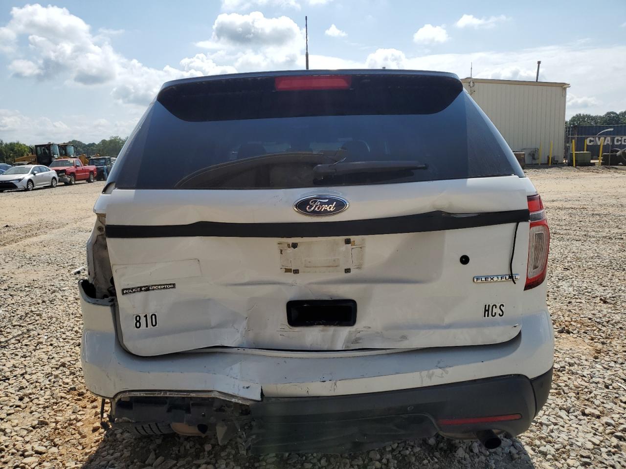 2013 Ford Explorer Police Interceptor VIN: 1FM5K7AR9DGA56193 Lot: 63802485