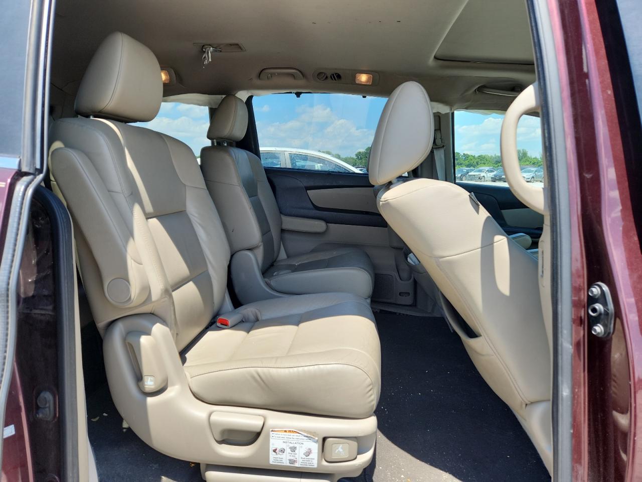 2012 Honda Odyssey Exl VIN: 5FNRL5H61CB031588 Lot: 63339185