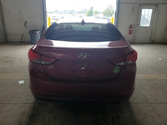 Sedans HYUNDAI ELANTRA 2015 Czerwony
