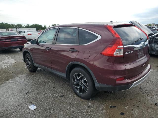  HONDA CRV 2016 Бургунди