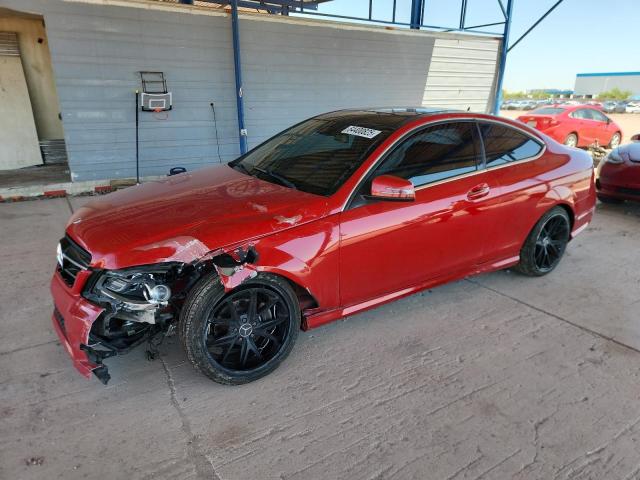 MERCEDES-BENZ C-CLASS 2014 Czerwony