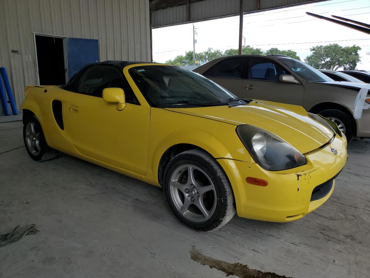 2001 Toyota Mr2 Spyder VIN: JTDFR320510028635 Lot: 66703605