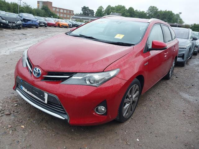 2014 TOYOTA AURIS 1.8 VVTI HYBRID EXCEL 5DR CVT AUTO for sale at Copart SANDY
