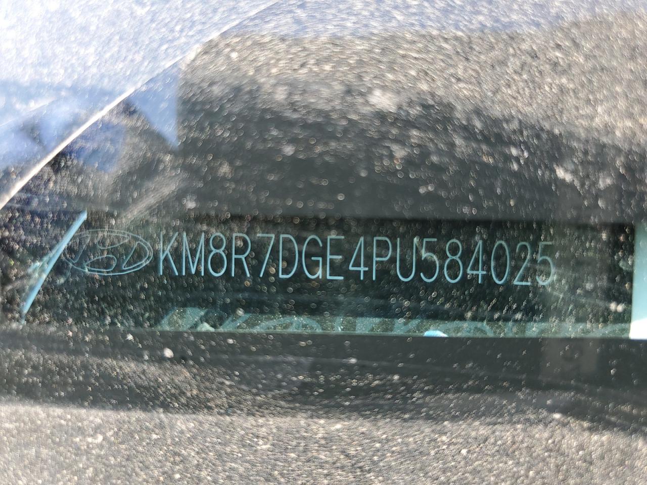 2023 Hyundai Palisade Calligraphy VIN: KM8R7DGE4PU584025 Lot: 64623765