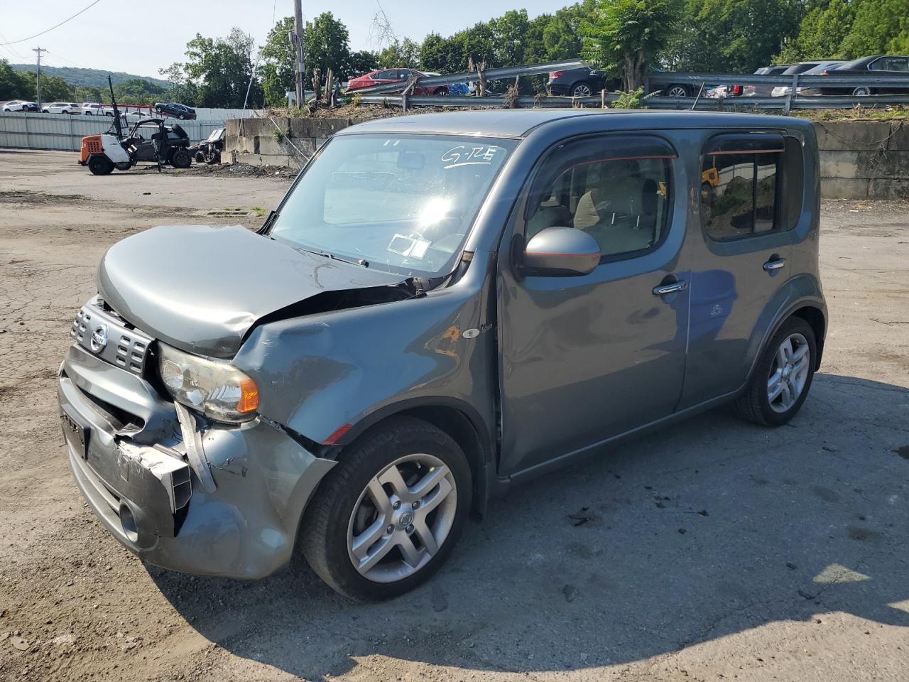 2011 Nissan Cube Base grey null gas JN8AZ2KR4BT214142 photo #1