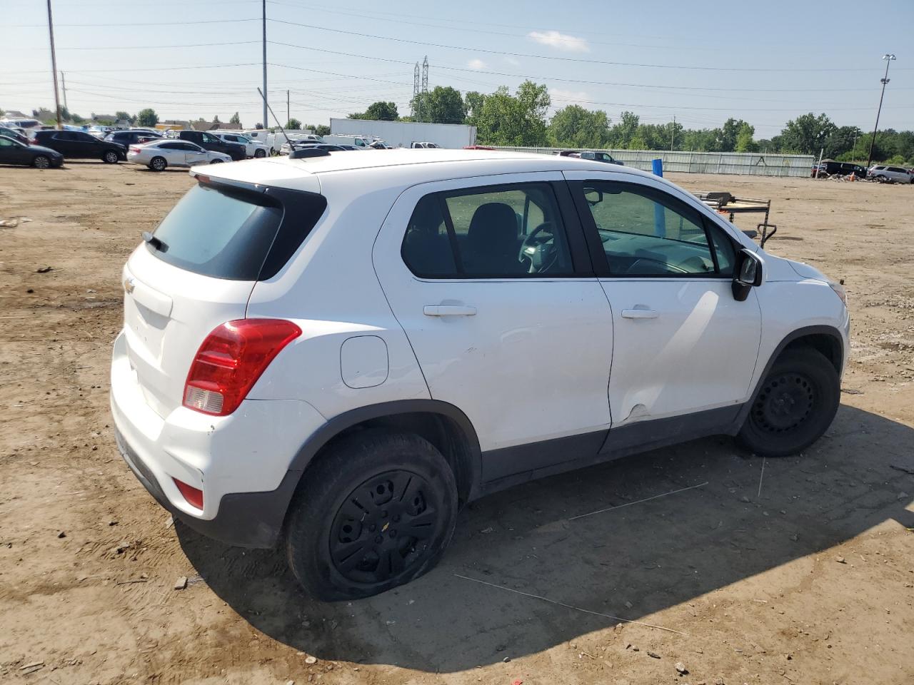 2018 Chevrolet Trax at MI - Woodhaven, Copart lot 63845185