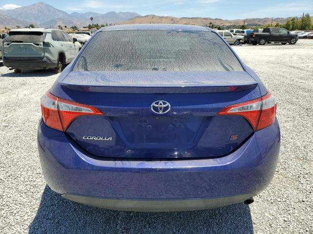 Sedans TOYOTA COROLLA 2016 Blue