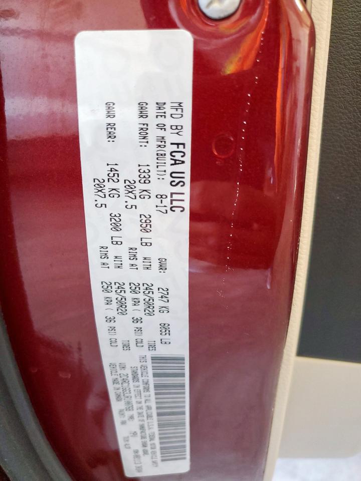 2018 Chrysler Pacifica Limited VIN: 2C4RC1GG3JR100768 Lot: 66502235