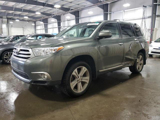  TOYOTA HIGHLANDER 2013 Green