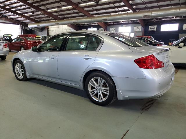 Sedans INFINITI G37 2012 Srebrny