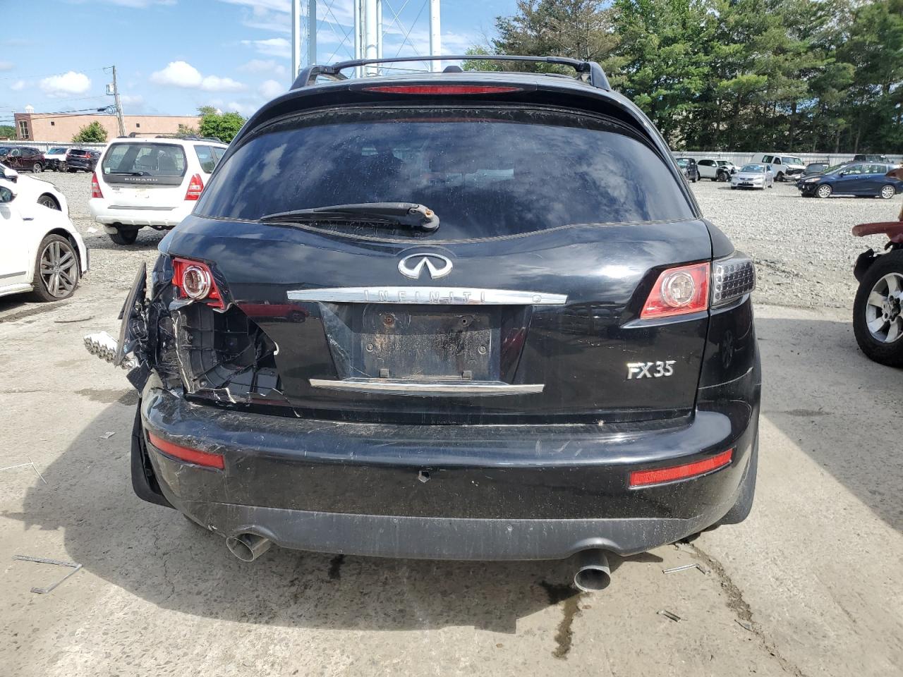 2008 Infiniti Fx35 VIN: JNRAS08W48X206058 Lot: 63294825