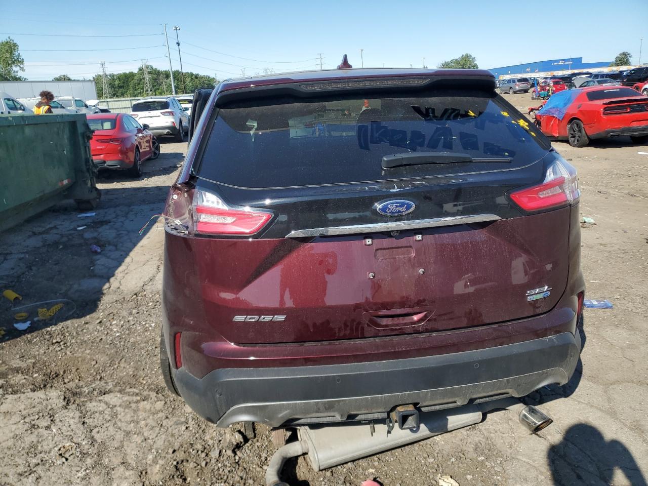 2019 Ford Edge Sel VIN: 2FMPK4J98KBB03824 Lot: 65249975
