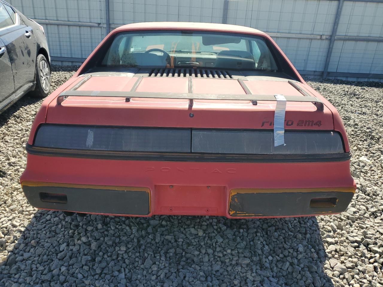 1984 Pontiac Fiero Se VIN: 1G2AF37R9EP224539 Lot: 62797975