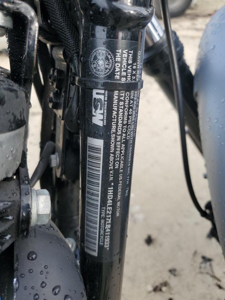 2020 Harley-Davidson Xl883 N VIN: 1HD4LE217LB411933 Lot: 64198605