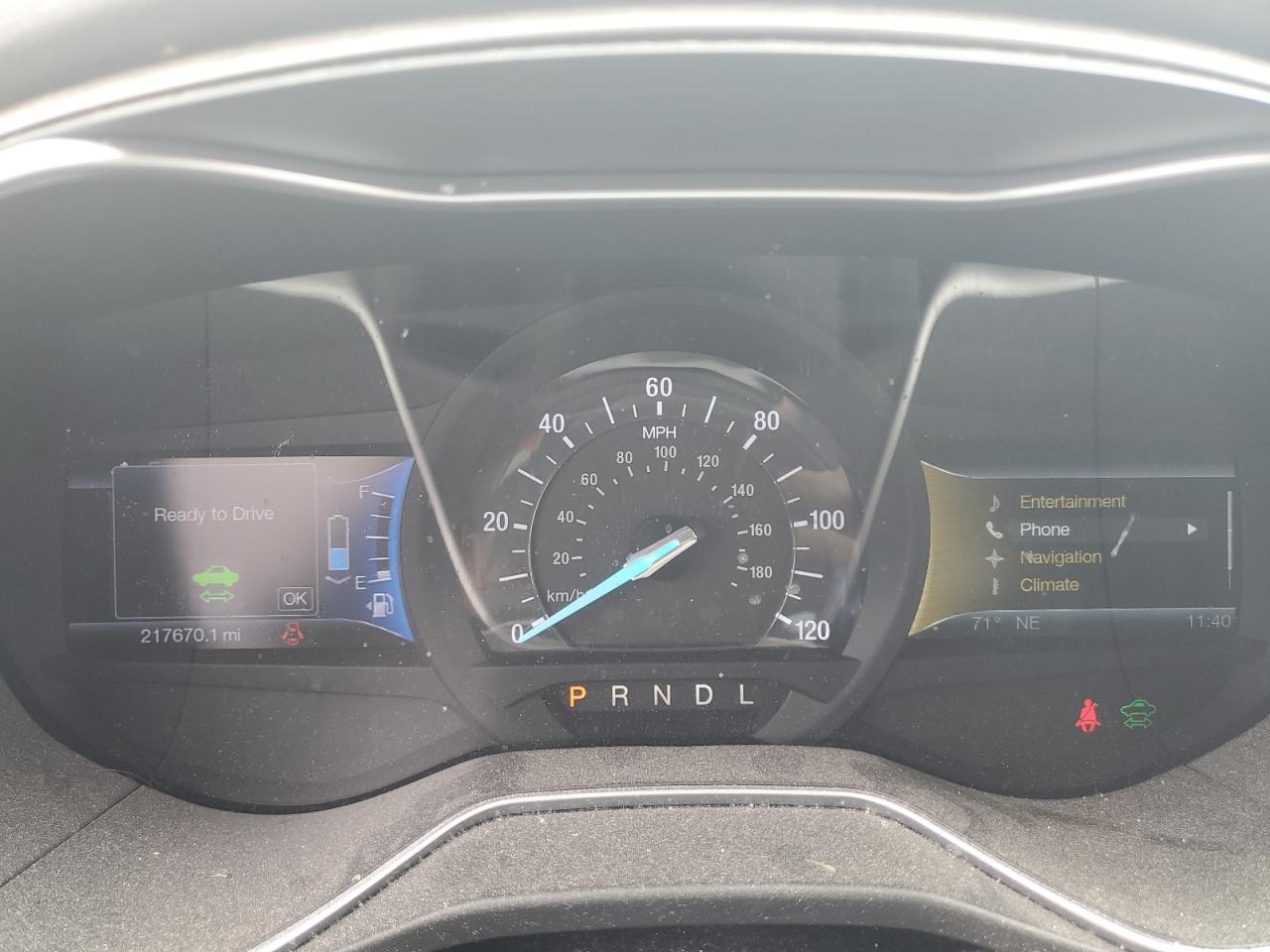 2014 Ford Fusion Se Phev VIN: 3FA6P0PU5ER158930 Lot: 65654785