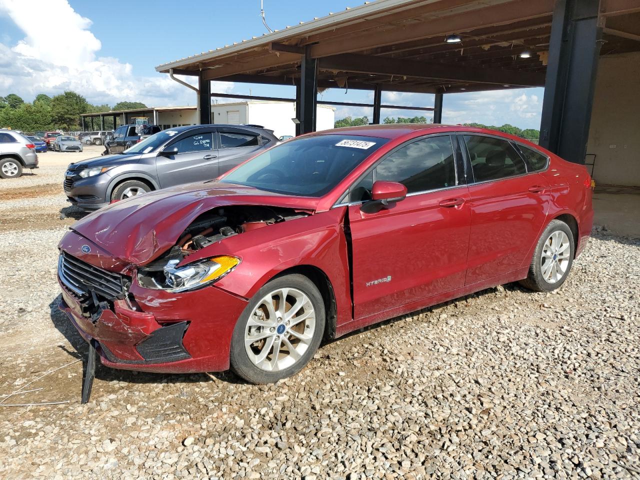 3FA6P0LU2KR100498 FORD FUSION 2019