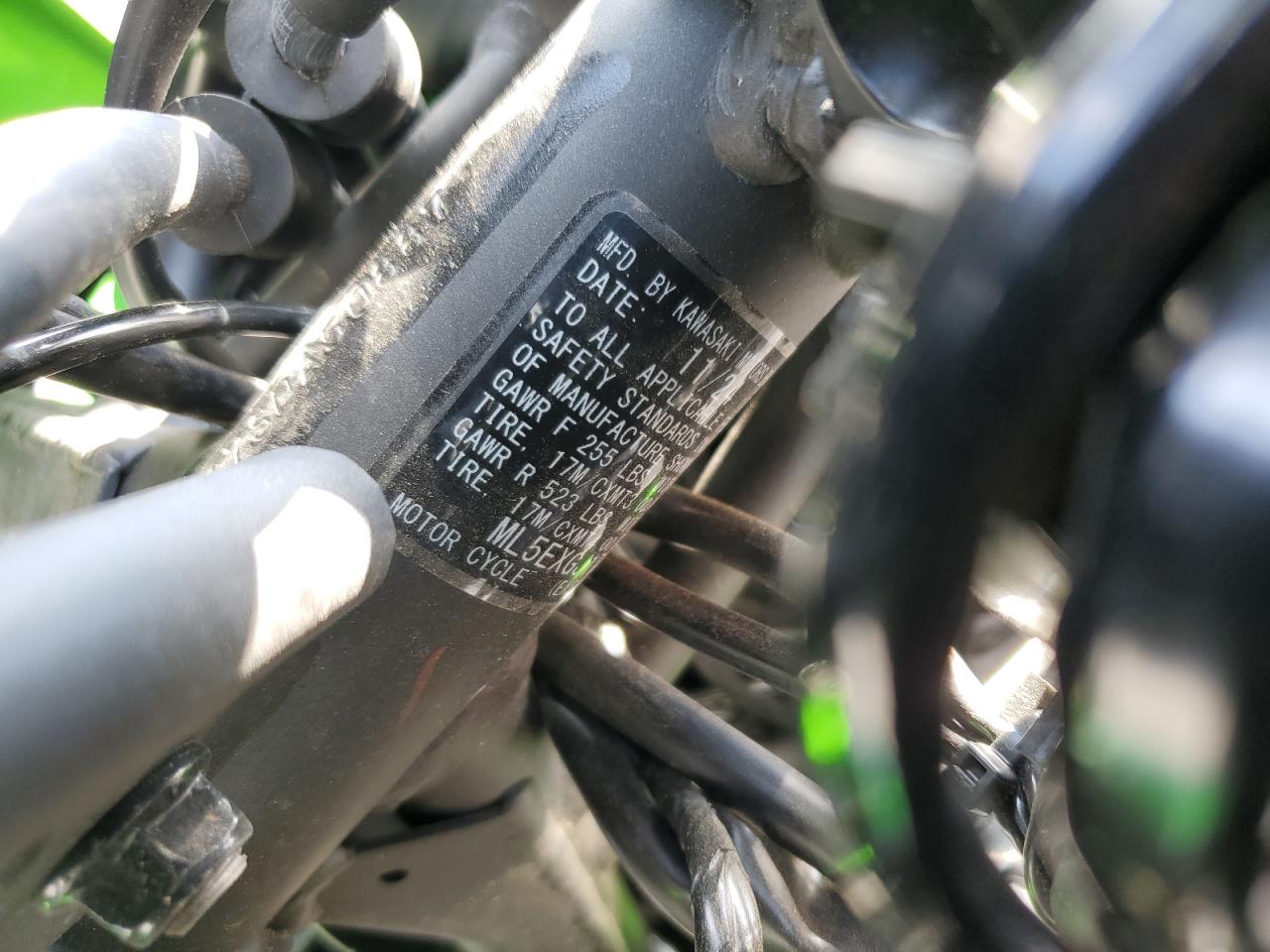 ml5exgj17sda50887 ML5EXGJ17SDA50887 2025 Kawasaki Ex500 A