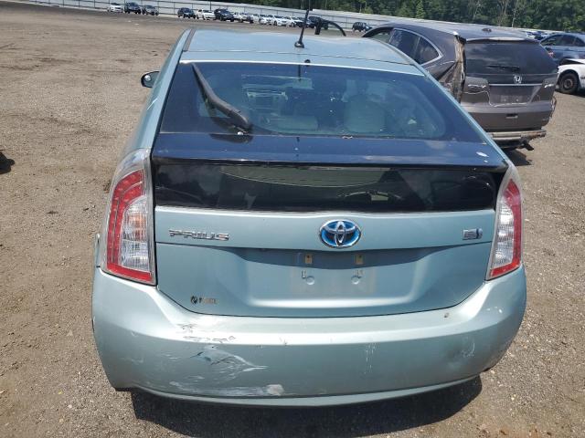 Hatchbacks TOYOTA PRIUS 2015 Turquoise