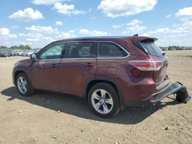  TOYOTA HIGHLANDER 2014 Maroon