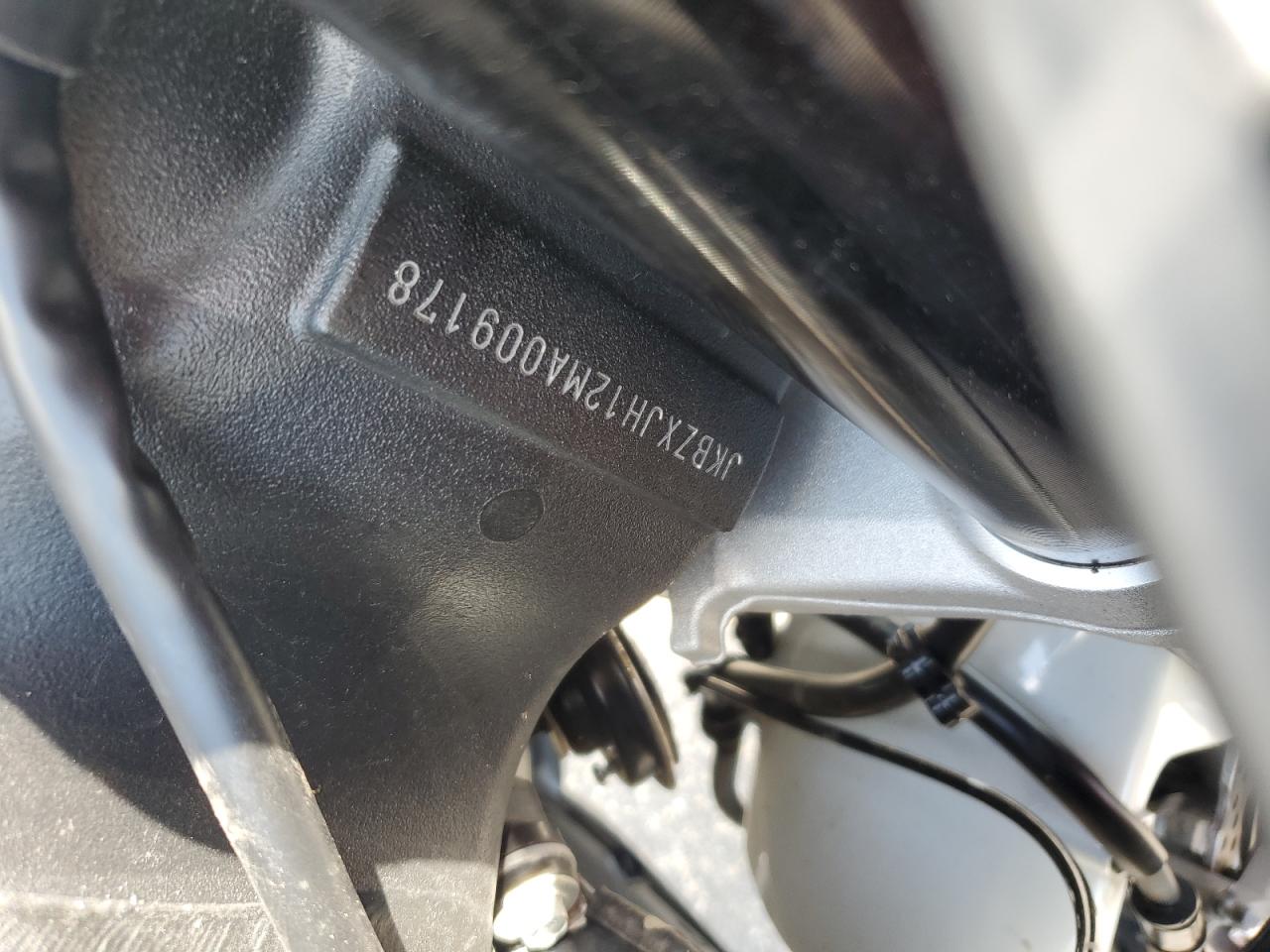 2021 Kawasaki Zx636 K VIN: JKBZXJH12MA009178 Lot: 66314695