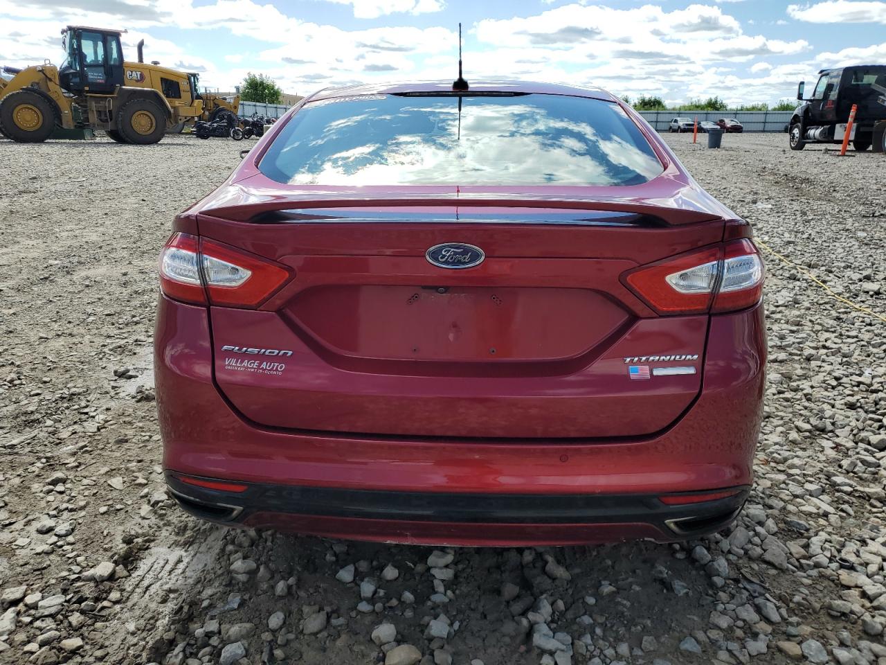 2016 Ford Fusion Titanium VIN: 3FA6P0K9XGR360670 Lot: 65229385