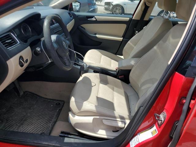 Sedans VOLKSWAGEN JETTA 2012 Red