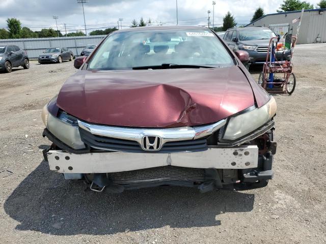  HONDA CIVIC 2012 Burgundy