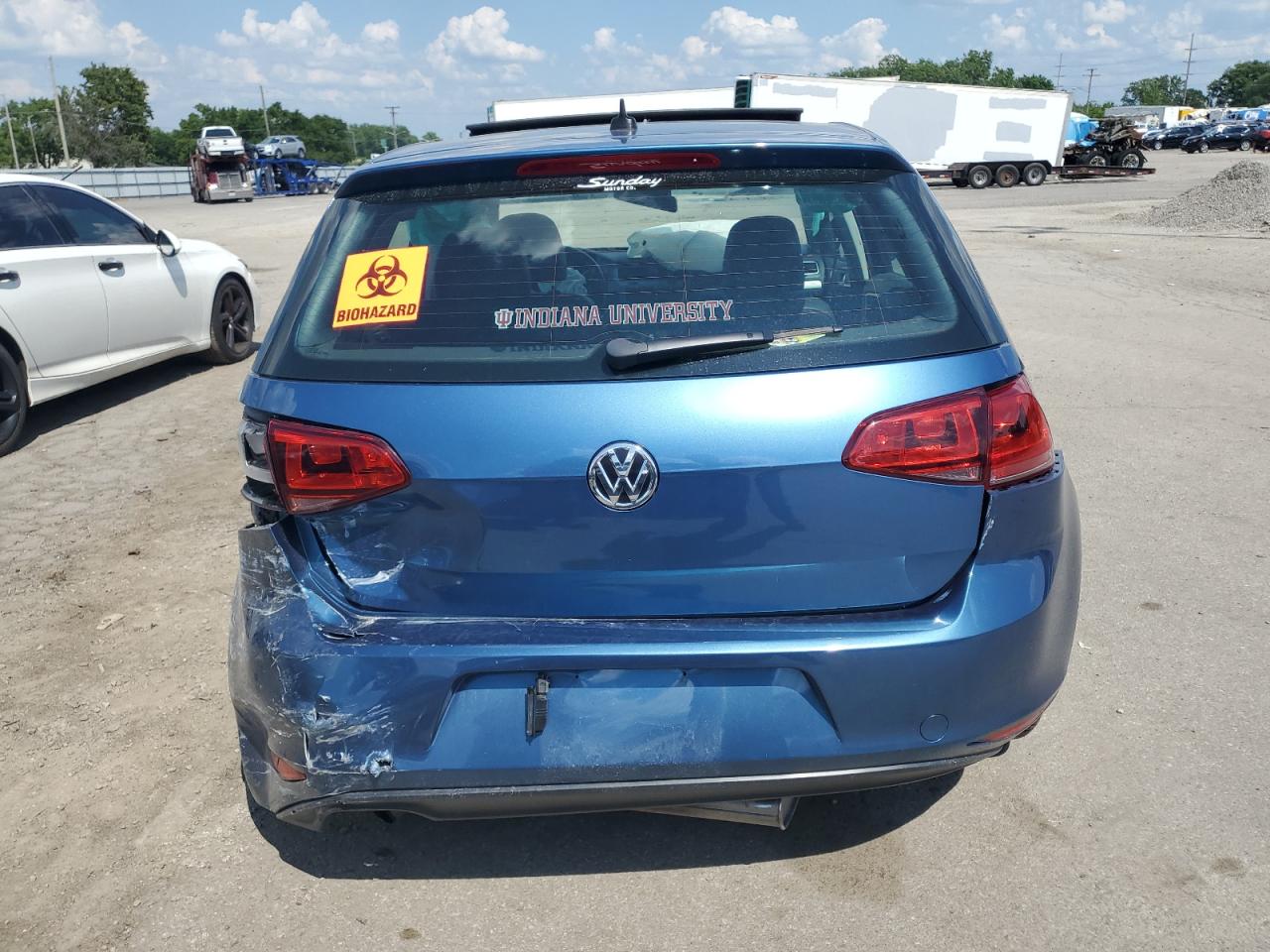 2015 Volkswagen Golf VIN: 3VW217AU4FM031299 Lot: 64298445