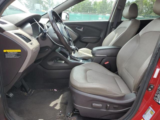  HYUNDAI TUCSON 2015 Czerwony