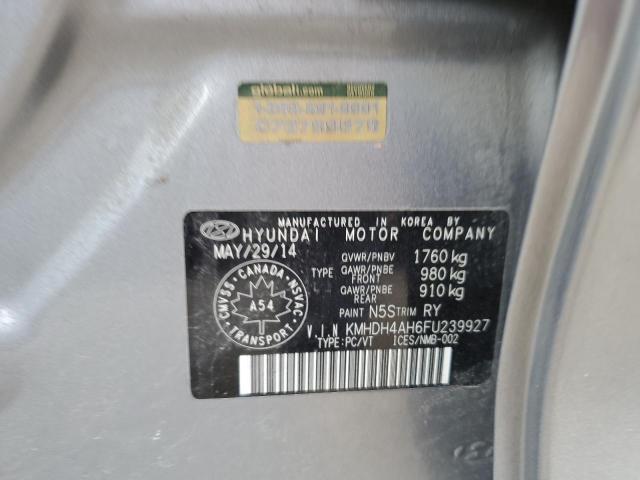 2015 HYUNDAI ELANTRA SE  