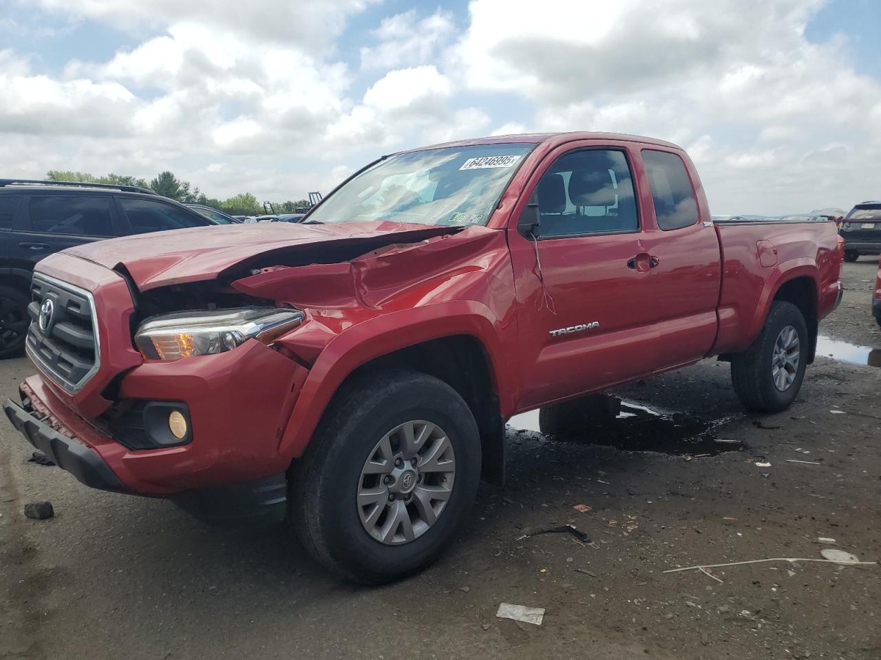 2017 Toyota Tacoma Access Cab VIN: 5TFSZ5AN1HX097136 Lot: 64246995