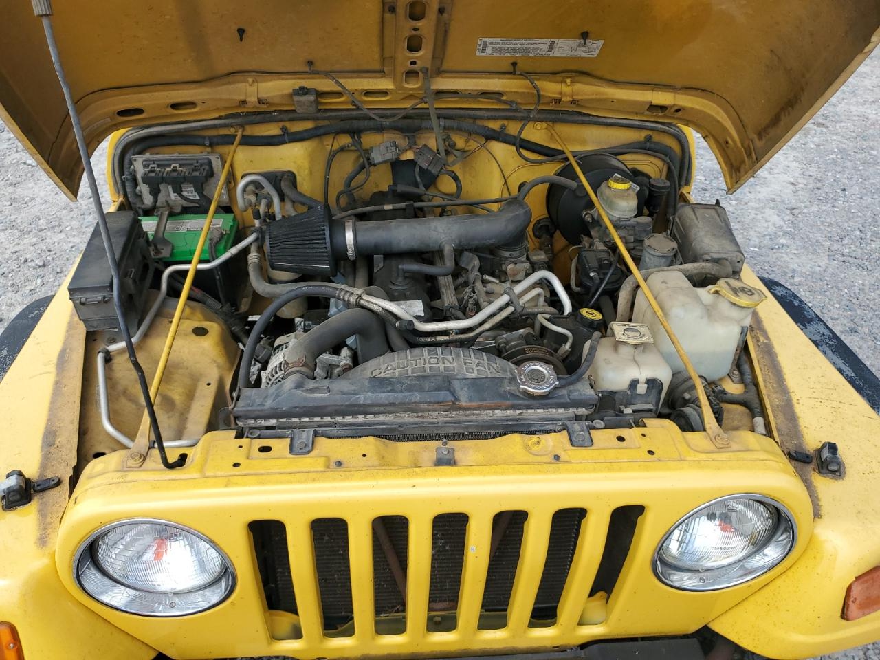 2001 Jeep Wrangler / Tj Sport VIN: 1J4FA49S21P364538 Lot: 63008885