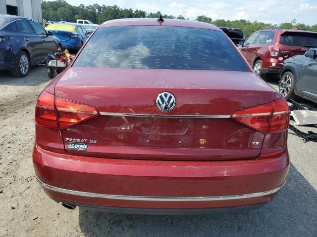  VOLKSWAGEN PASSAT 2016 Czerwony