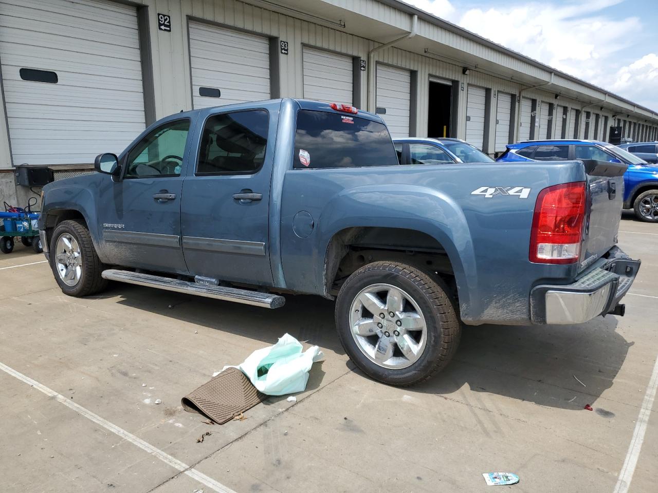 2013 GMC Sierra K1500 Sle blue null flexible 3GTP2VE74DG148682 photo #3