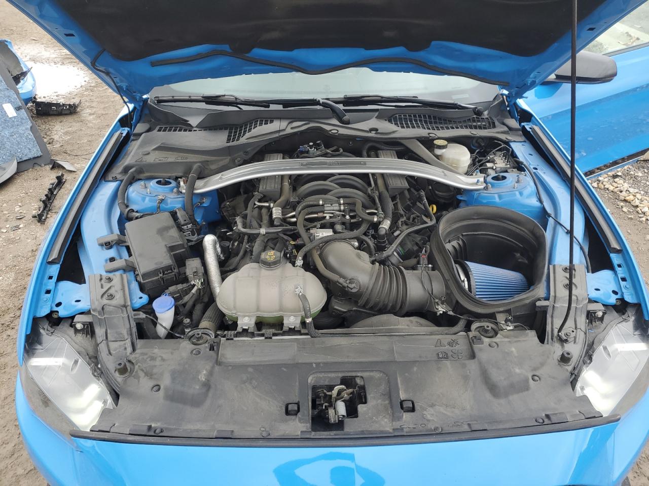 2022 Ford Mustang Mach I VIN: 1FA6P8R0XN5554072 Lot: 64291605