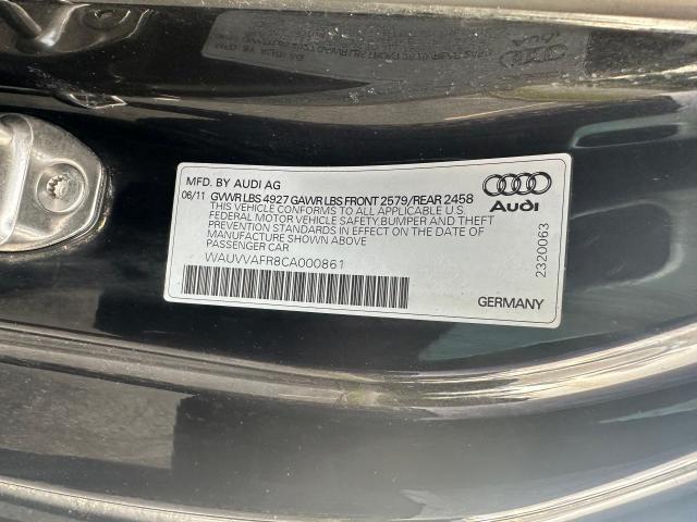 2012 AUDI S5 PRESTIGE  