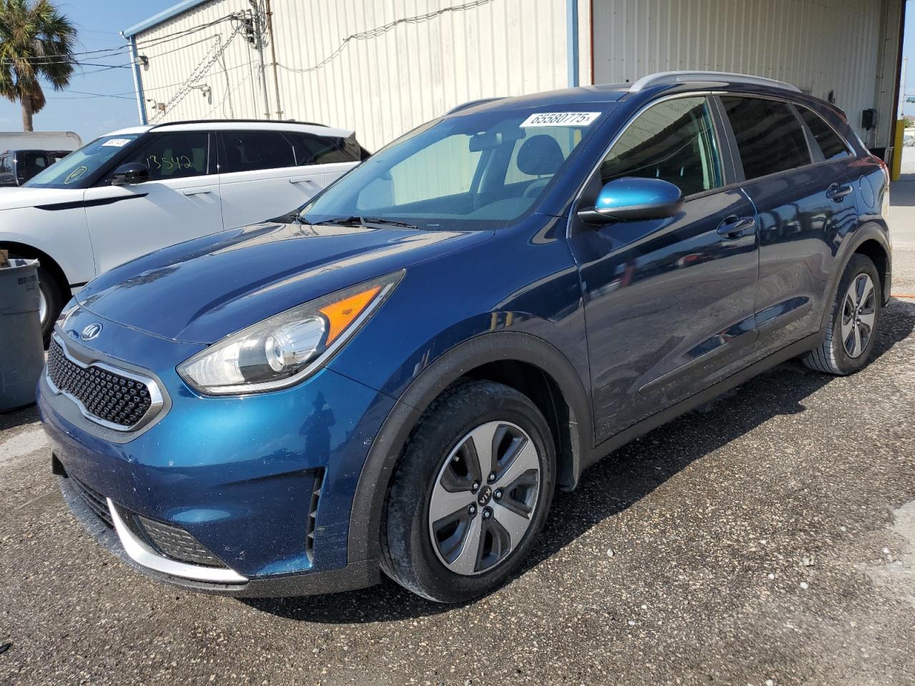 2017 Kia Niro Fe blue null hybrid KNDCB3LC2H5039167 photo #1