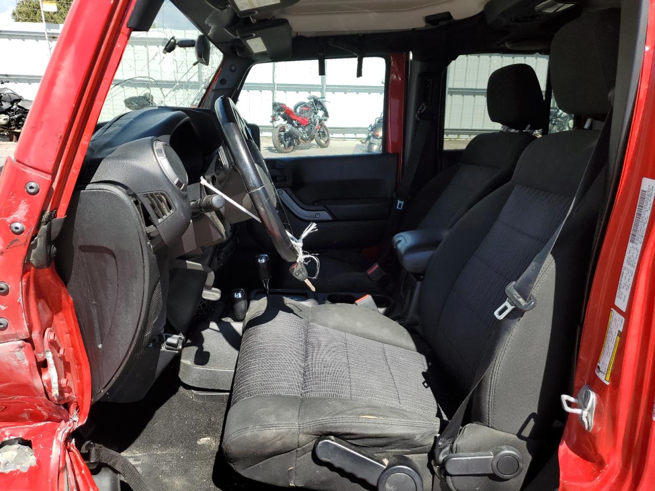 2012 Jeep Wrangler Unlimited Sport VIN: 1C4BJWDGXCL135635 Lot: 64041325