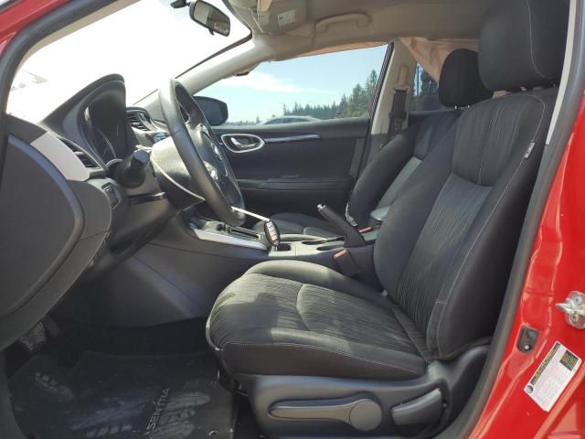  NISSAN SENTRA 2018 Красный