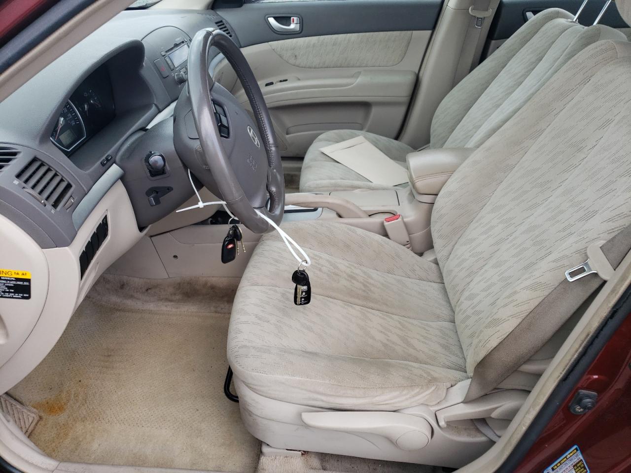 2007 Hyundai Sonata Gls VIN: 5NPET46C27H193609 Lot: 65203925