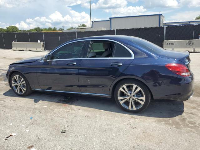  MERCEDES-BENZ C-CLASS 2018 Granatowy