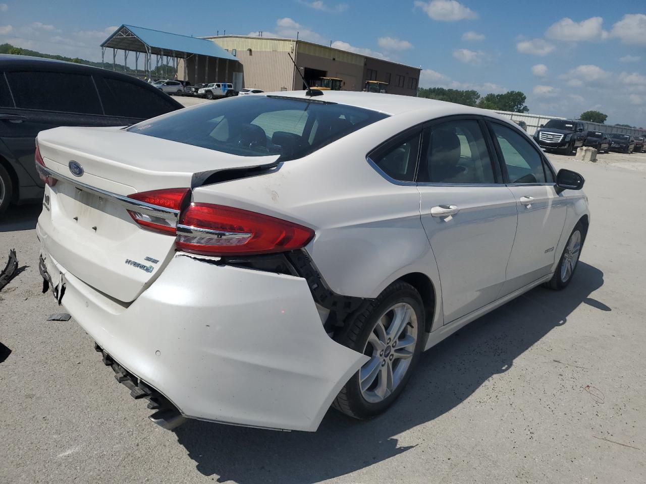 2018 Ford Fusion Se Hybrid VIN: 3FA6P0LU6JR245896 Lot: 64814435