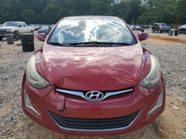 Sedans HYUNDAI ELANTRA 2016 Red