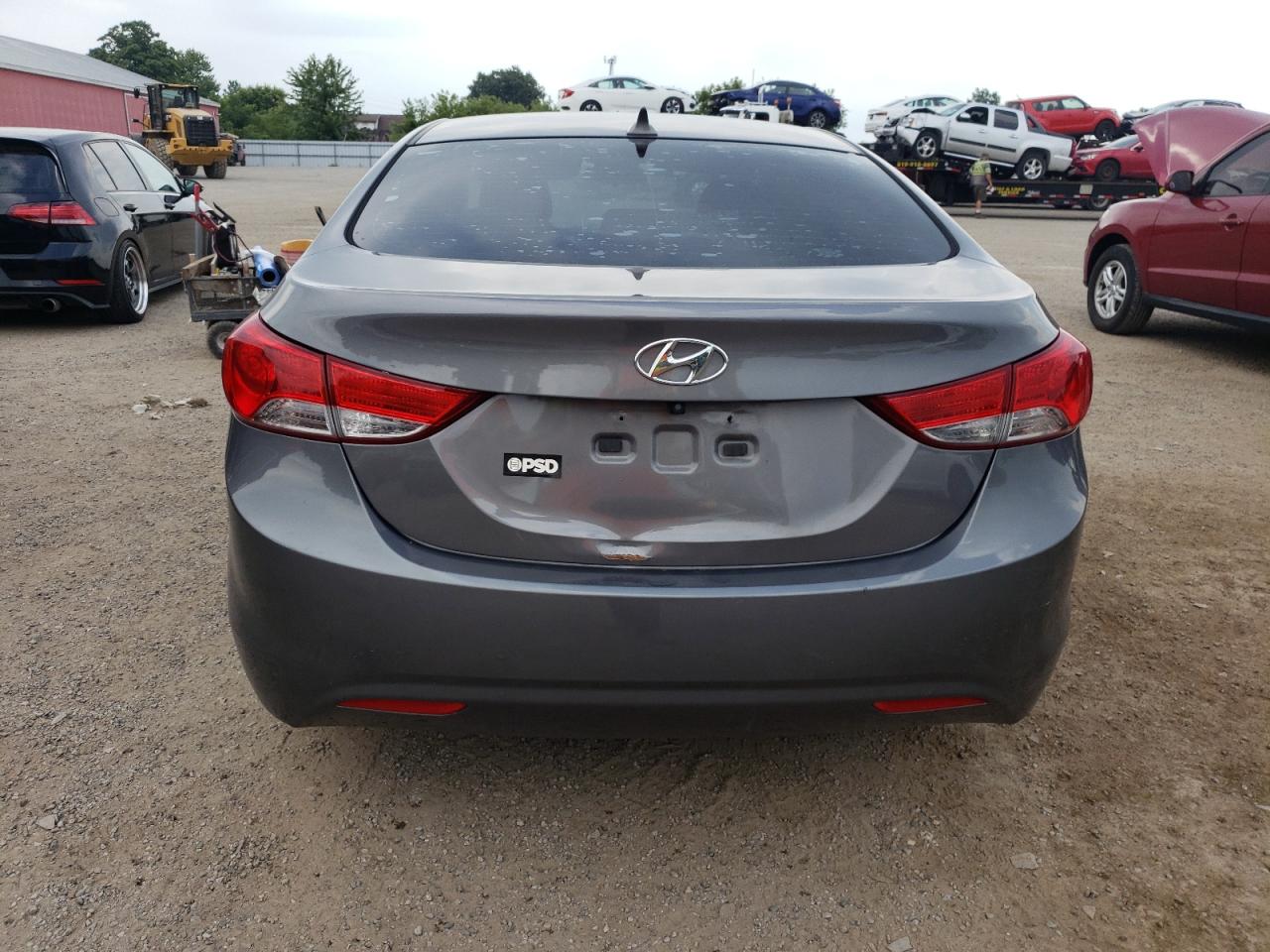 2012 Hyundai Elantra Gls VIN: 5NPDH4AEXCH063982 Lot: 66171855