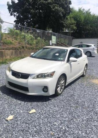 Hatchbacks LEXUS CT 200 2012 White