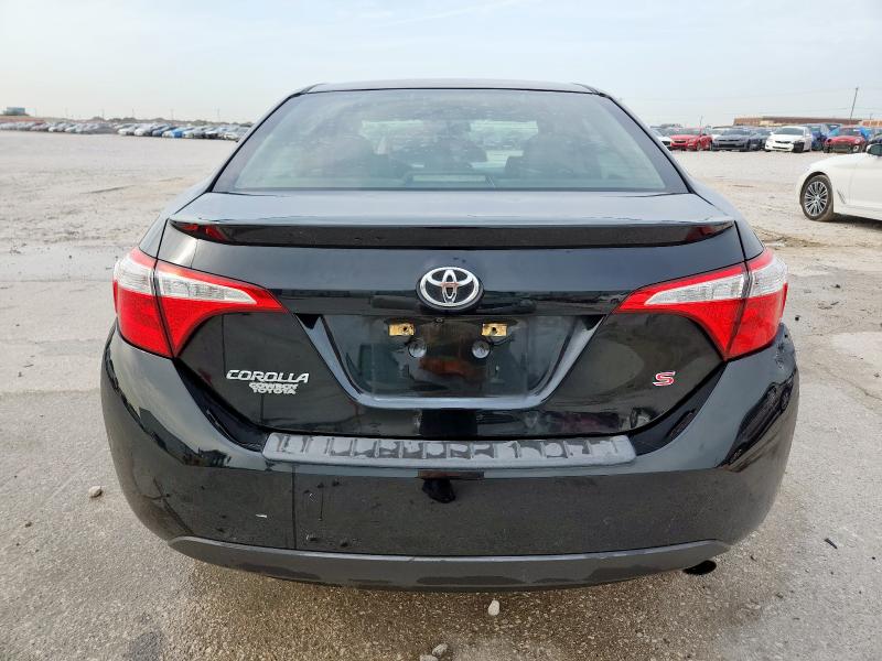  TOYOTA COROLLA 2016 Черный
