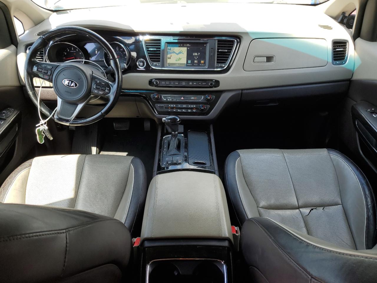 2016 Kia Sedona Sxl VIN: KNDME5C10G6141923 Lot: 64624705
